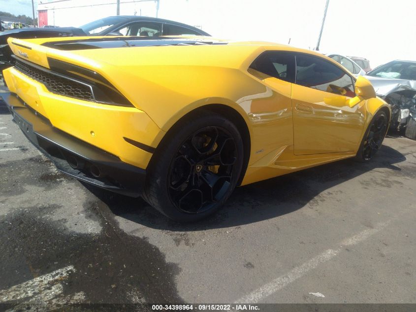 2015 LAMBORGHINI HURACAN ZHWUC1ZFXFLA03365