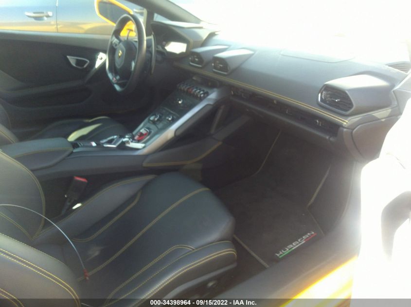 2015 LAMBORGHINI HURACAN ZHWUC1ZFXFLA03365