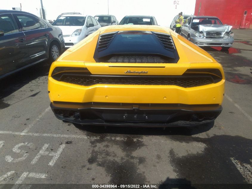 2015 LAMBORGHINI HURACAN ZHWUC1ZFXFLA03365