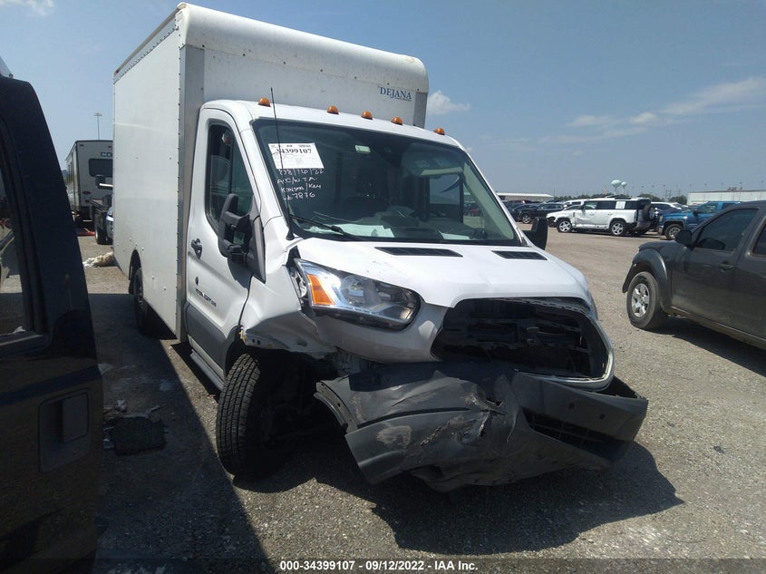 FORD TRANSIT CUTAWAY 2018. Lot# 34399107. VIN 1FDBW5PMXJKB47876. Photo 1