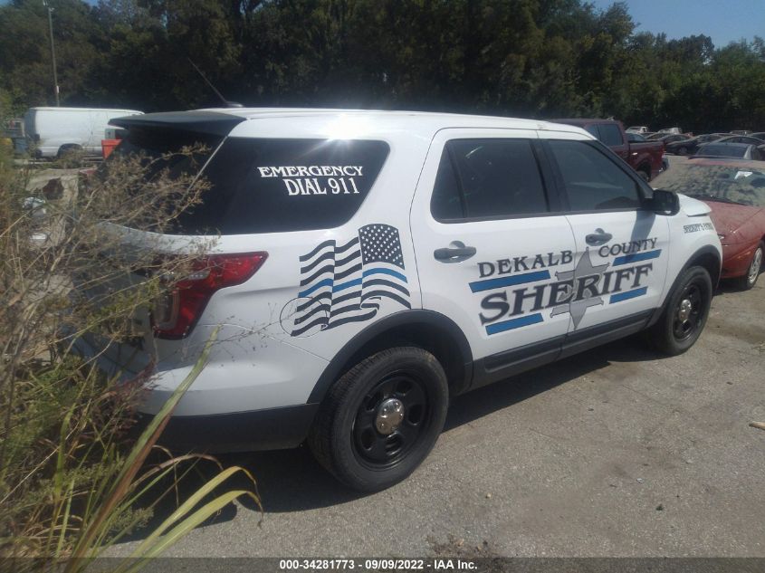 2015 FORD UTILITY POLICE 1FM5K8AR2FGB75602