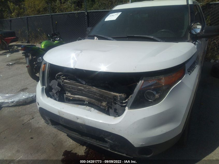 2015 FORD UTILITY POLICE 1FM5K8AR2FGB75602