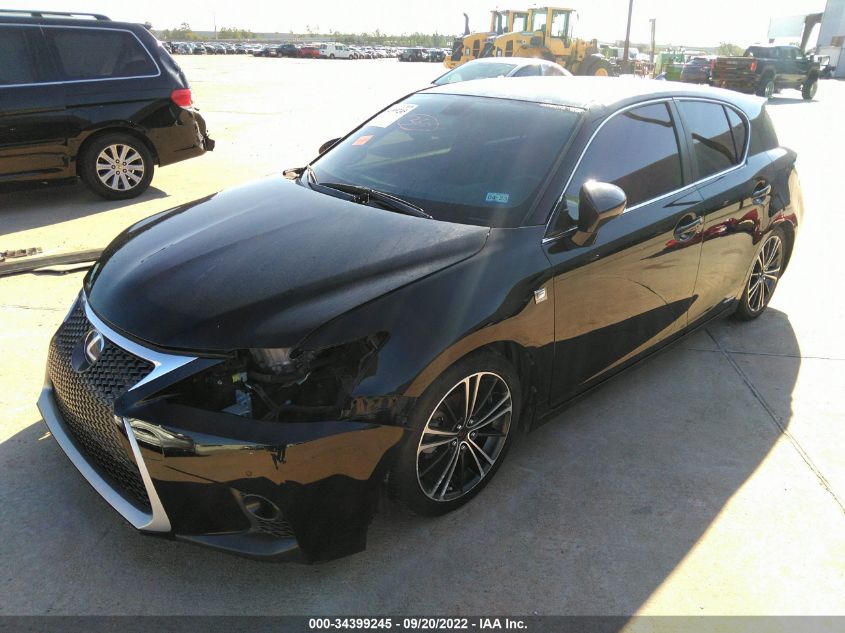 2014 LEXUS CT 200H HYBRID - JTHKD5BH4E2178307