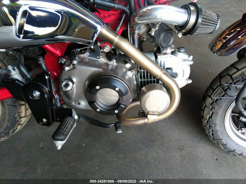 2019 HONDA Z125 M MLHJB0216K5001581