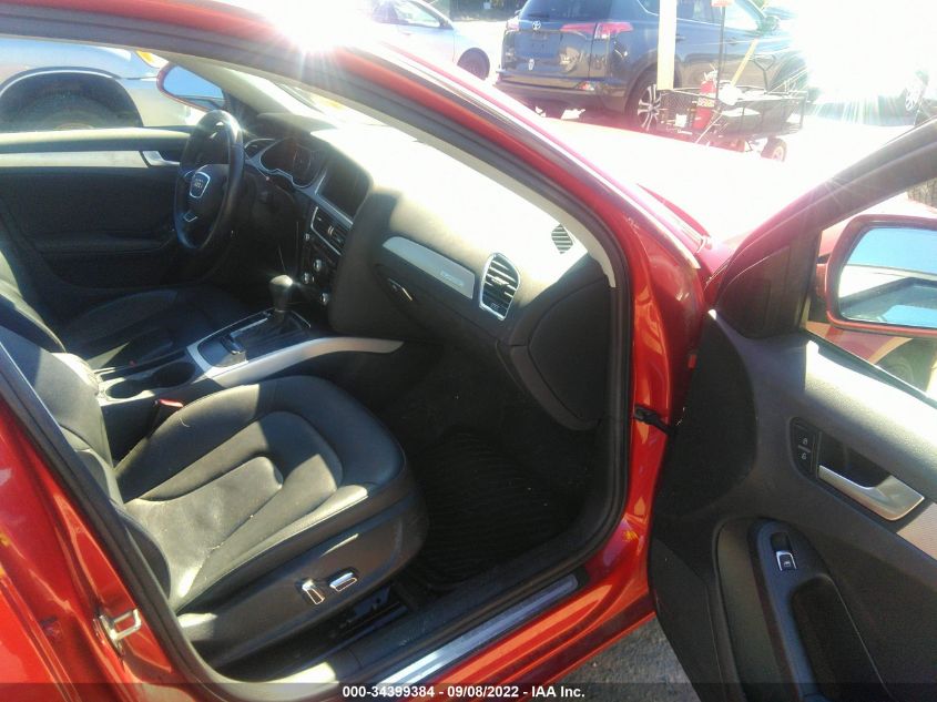2013 AUDI A4 PREMIUM PLUS WAUFFAFL7DN047998
