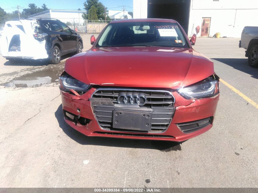 2013 AUDI A4 PREMIUM PLUS WAUFFAFL7DN047998