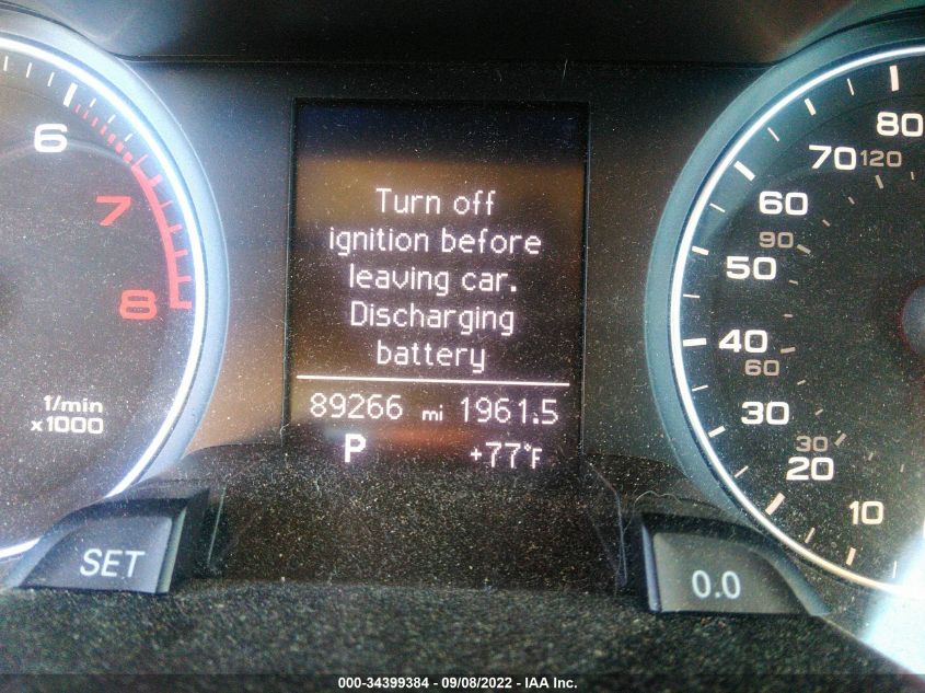2013 AUDI A4 PREMIUM PLUS WAUFFAFL7DN047998