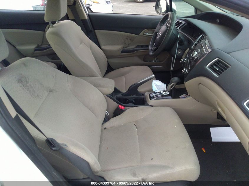 2013 HONDA CIVIC SDN LX 19XFB2F57DE232353