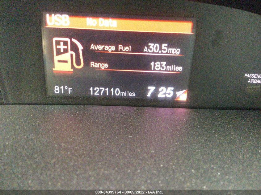 2013 HONDA CIVIC SDN LX 19XFB2F57DE232353
