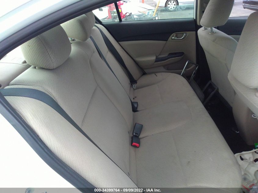 2013 HONDA CIVIC SDN LX 19XFB2F57DE232353