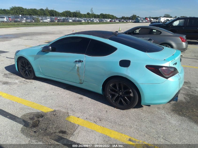 2014 HYUNDAI GENESIS COUPE 2.0T KMHHT6KD9EU114488