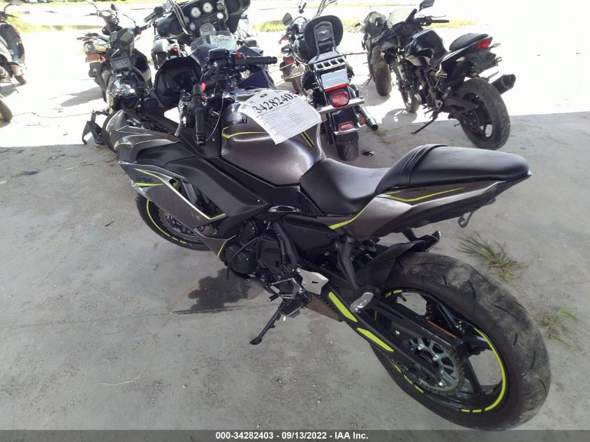 2021 KAWASAKI EX650 N ML5EXEN19MDA47717