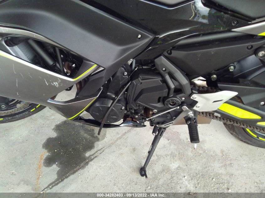 2021 KAWASAKI EX650 N ML5EXEN19MDA47717