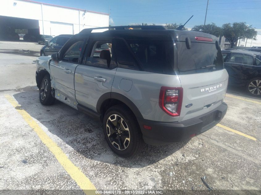 2021 FORD BRONCO SPORT OUTER BANKS 3FMCR9C64MRB15502
