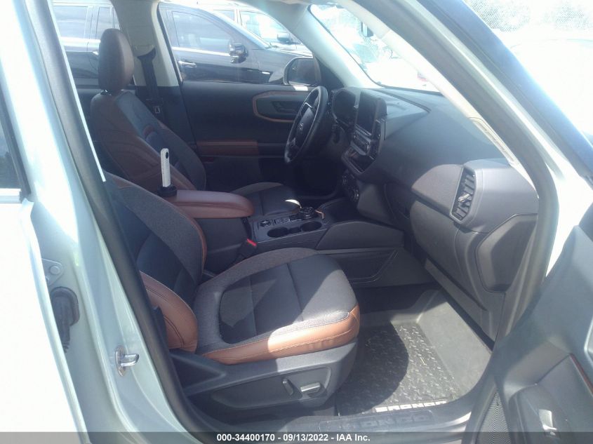 2021 FORD BRONCO SPORT OUTER BANKS 3FMCR9C64MRB15502