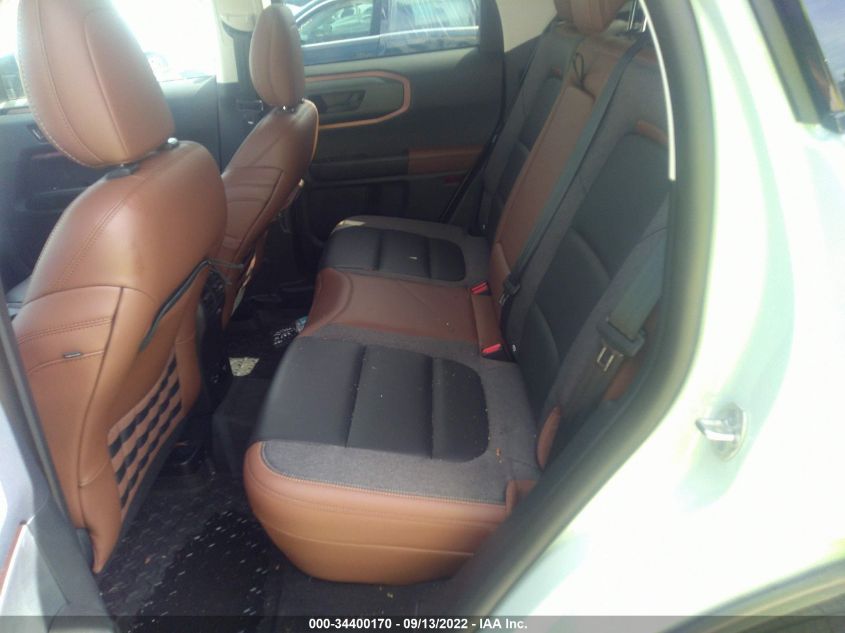 2021 FORD BRONCO SPORT OUTER BANKS 3FMCR9C64MRB15502