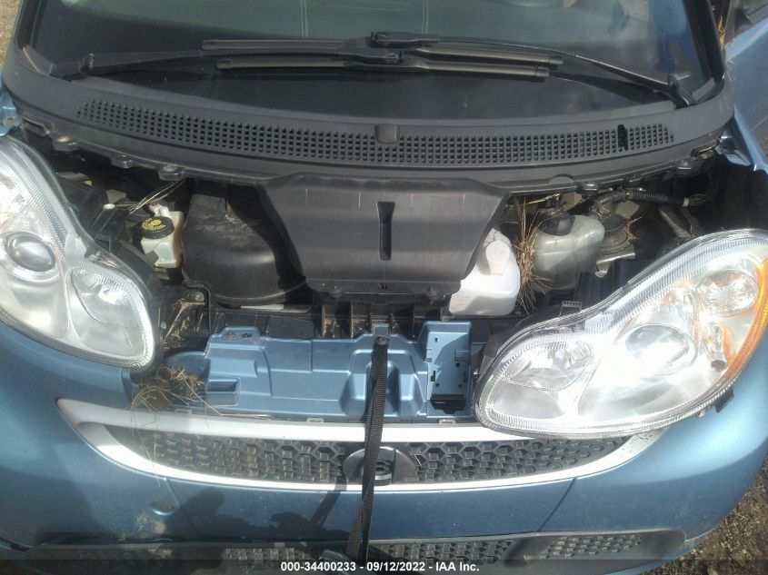 2013 SMART FORTWO PURE/PASSION WMEEJ3BA6DK622737