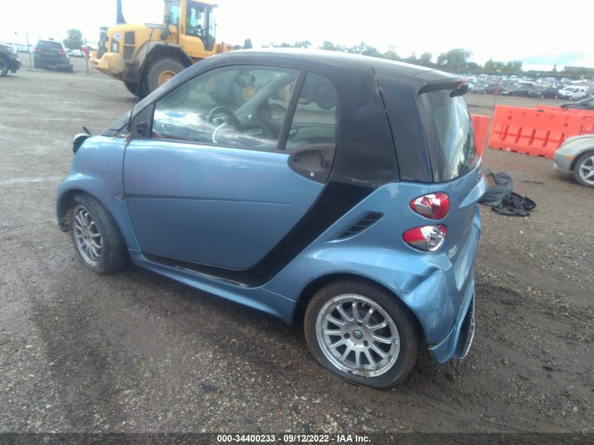 2013 SMART FORTWO PURE/PASSION WMEEJ3BA6DK622737