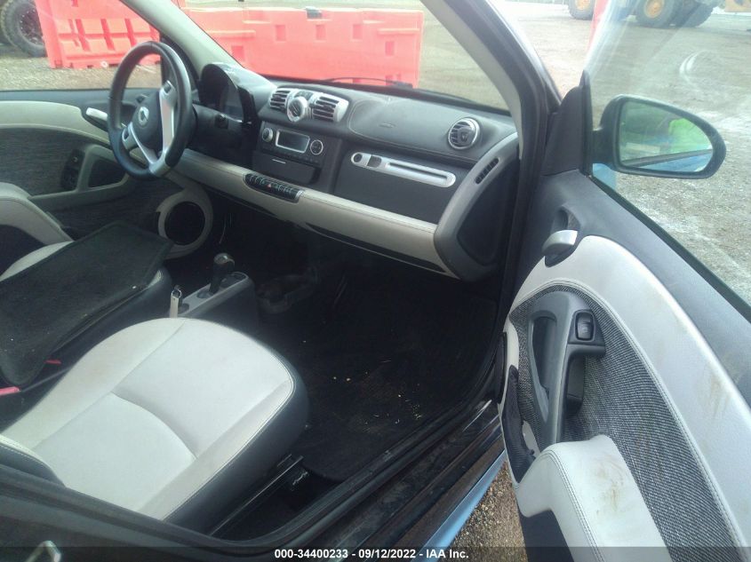 2013 SMART FORTWO PURE/PASSION WMEEJ3BA6DK622737