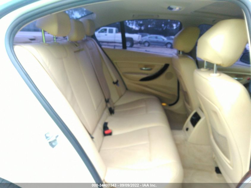 2013 BMW 3 SERIES 328I WBA3A5G5XDNP20548