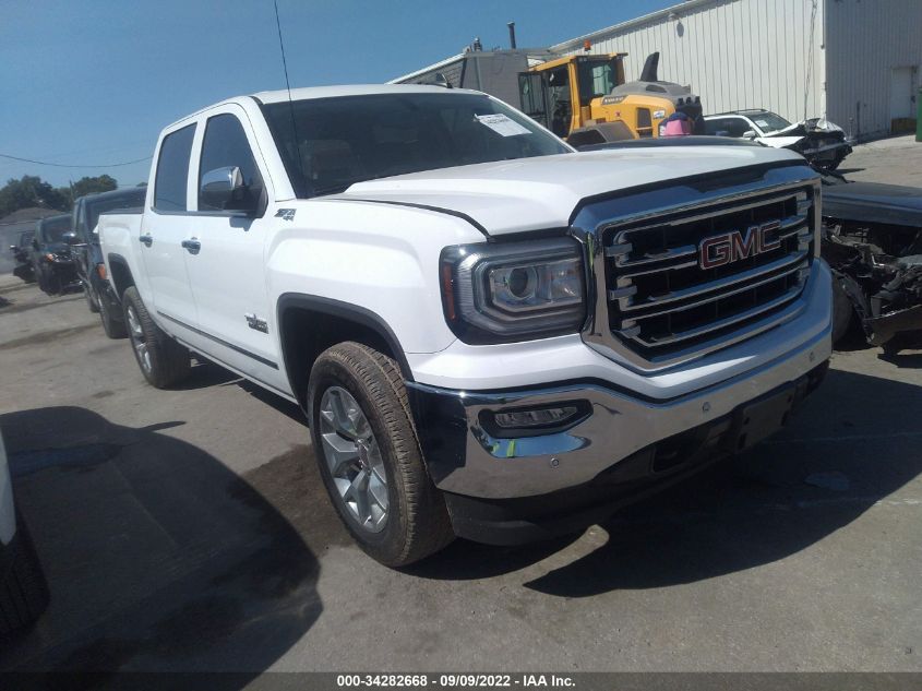 Lot #2525412887 2018 GMC SIERRA 1500 SLT salvage car