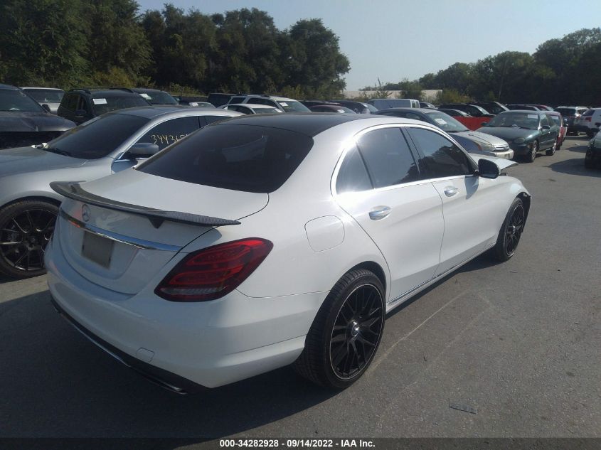 2015 MERCEDES-BENZ C 300 SPORT 4MATIC/LUXURY 4MATIC/4MATIC 55SWF4KB2FU057632