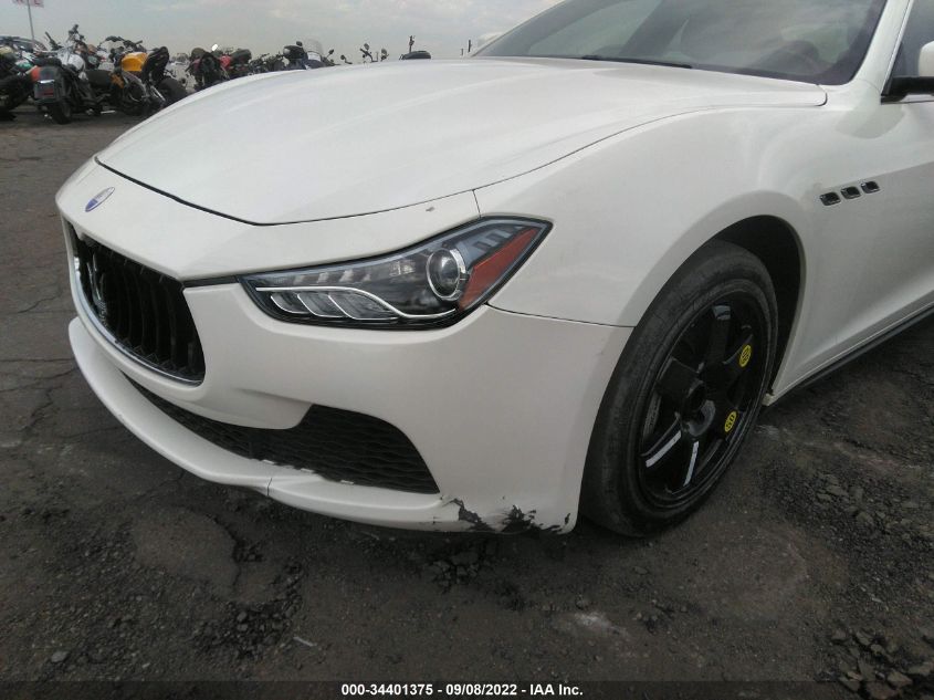 2014 MASERATI GHIBLI ZAM57XSA7E1091572
