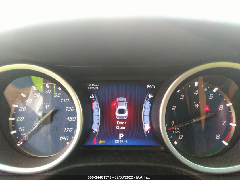 2014 MASERATI GHIBLI ZAM57XSA7E1091572