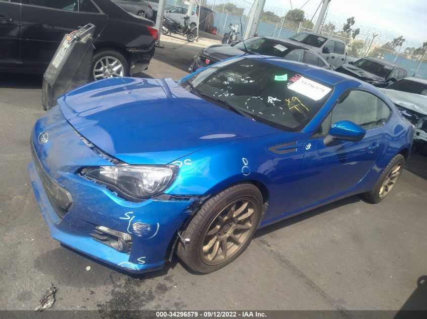 2013 SUBARU BRZ LIMITED JF1ZCAC12D1603725