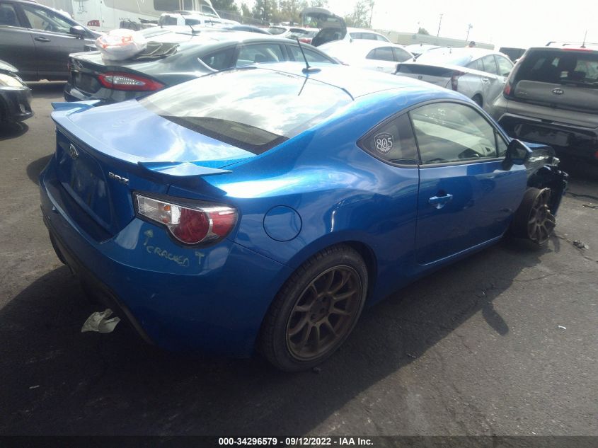 2013 SUBARU BRZ LIMITED JF1ZCAC12D1603725