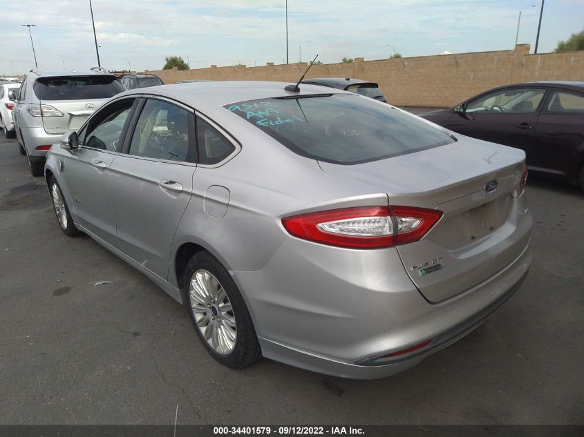 2013 FORD FUSION ENERGI SE LUXURY 3FA6P0PU3DR282421