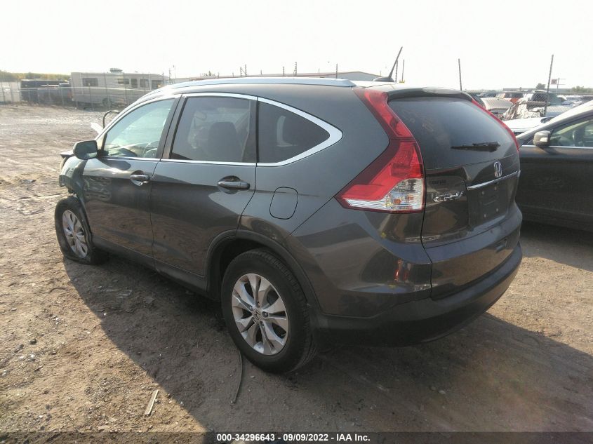 2013 HONDA CR-V EX-L - 2HKRM4H77DH663966
