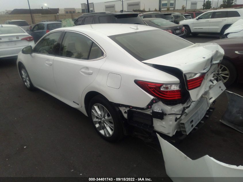 2014 LEXUS ES 300H HYBRID JTHBW1GG2E2047153