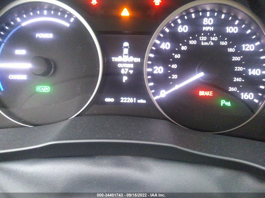 2014 LEXUS ES 300H HYBRID JTHBW1GG2E2047153