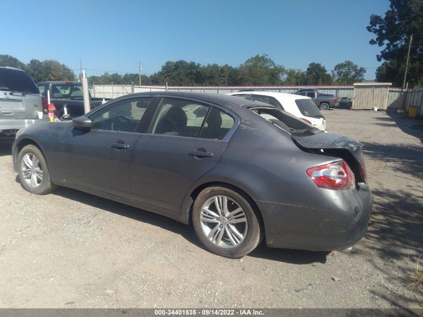 2013 INFINITI G37 SEDAN X JN1CV6AR5DM350868