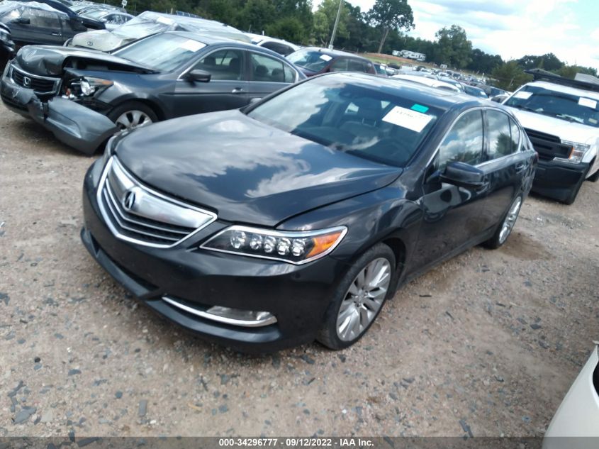 2014 ACURA RLX TECH PKG JH4KC1F56EC007337