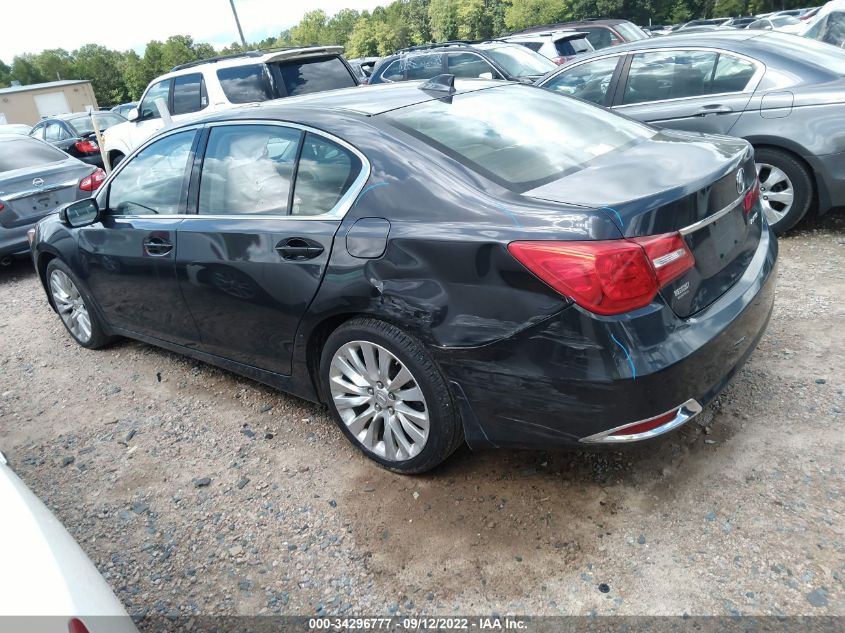 2014 ACURA RLX TECH PKG JH4KC1F56EC007337