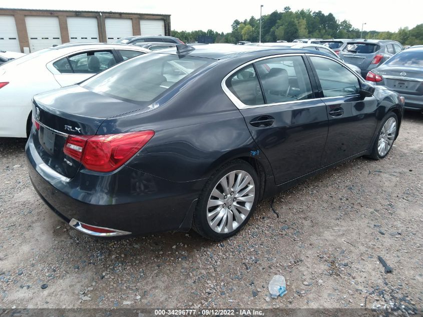 2014 ACURA RLX TECH PKG JH4KC1F56EC007337