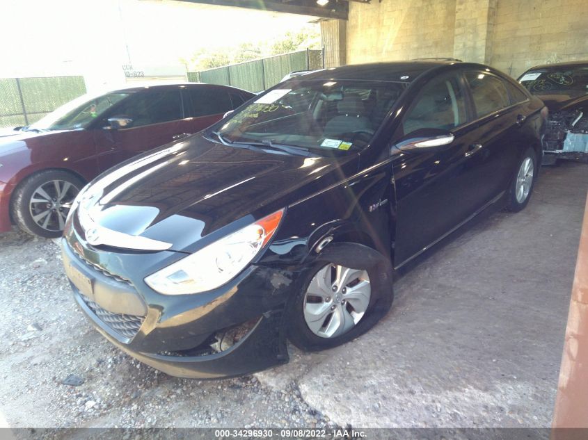 2013 HYUNDAI SONATA HYBRID KMHEC4A46DA074864