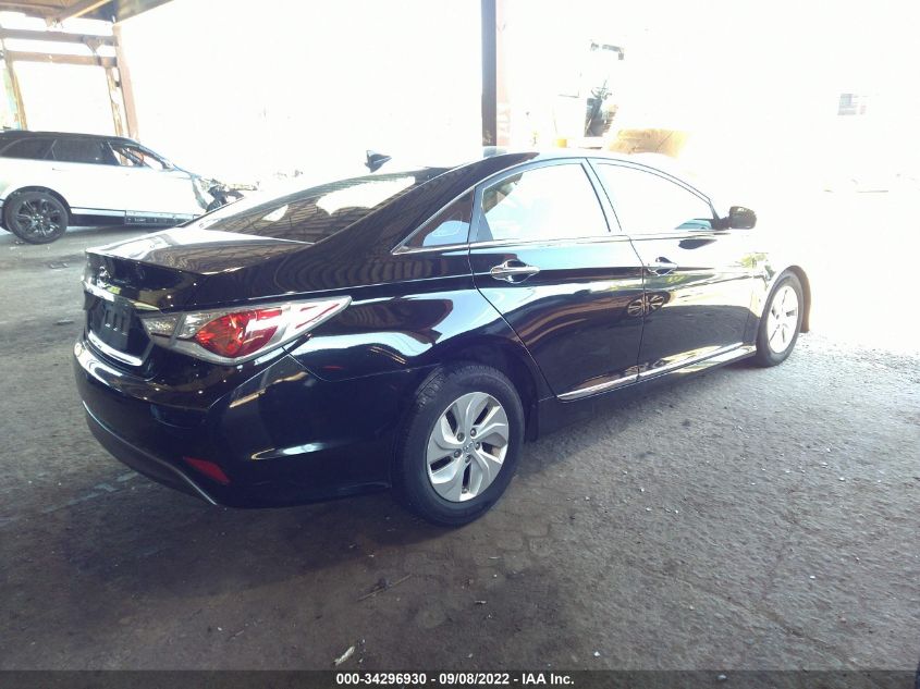 2013 HYUNDAI SONATA HYBRID KMHEC4A46DA074864