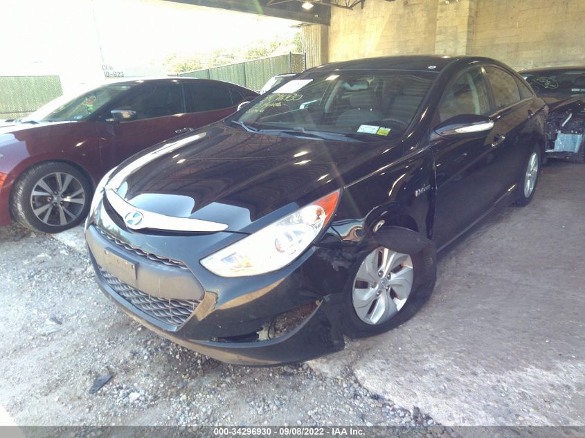 2013 HYUNDAI SONATA HYBRID KMHEC4A46DA074864