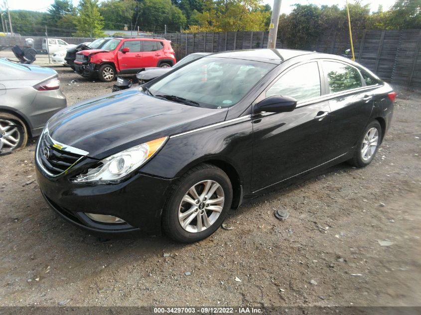 VIN 5NPEB4AC3DH594396 2013 HYUNDAI SONATA no.2