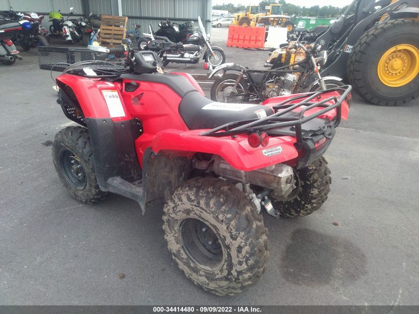 2019 HONDA TRX420 FM 1HFTE4035K4500978