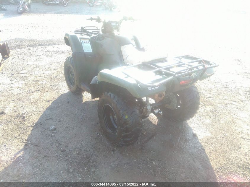 2016 HONDA TRX420 FM 1HFTE40D1G4200578