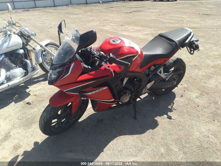 2018 HONDA CBR650 F MLHRC7407J5400088