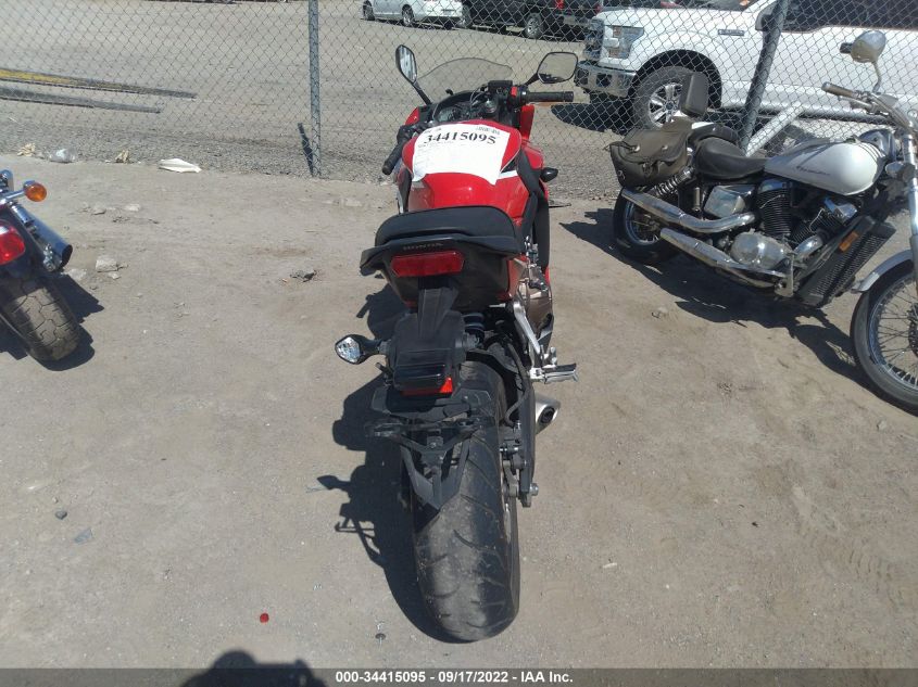 2018 HONDA CBR650 F MLHRC7407J5400088