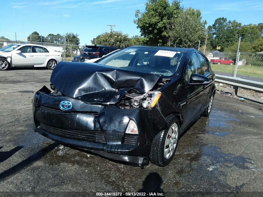 2014 TOYOTA PRIUS C ONE/THREE/TWO/FOUR JTDKDTB32E1557919