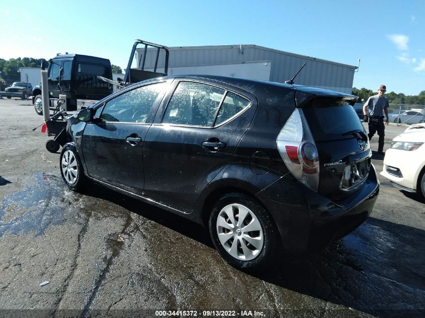 2014 TOYOTA PRIUS C ONE/THREE/TWO/FOUR JTDKDTB32E1557919