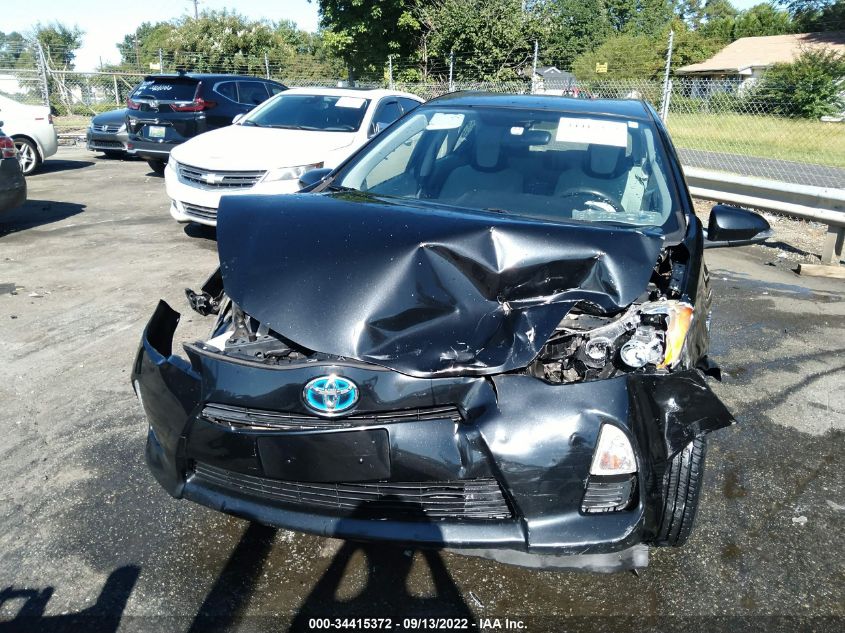 2014 TOYOTA PRIUS C ONE/THREE/TWO/FOUR JTDKDTB32E1557919