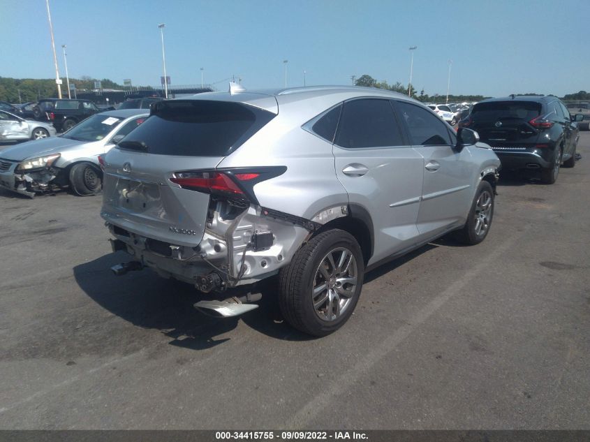 2015 LEXUS NX 200T JTJYARBZ0F2008867